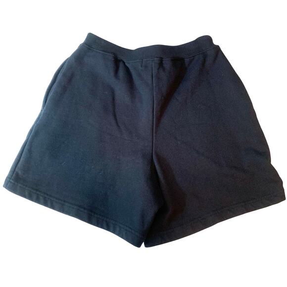 Lauren Ralph Lauren Womens Size P/S Fleece Drawstring Dark Blue Shorts Preppy - Picture 2 of 8